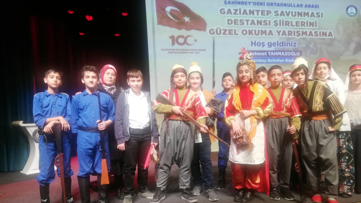 Gaziantep Savunması Destansı Şiir Yarışmasında İkincilik...